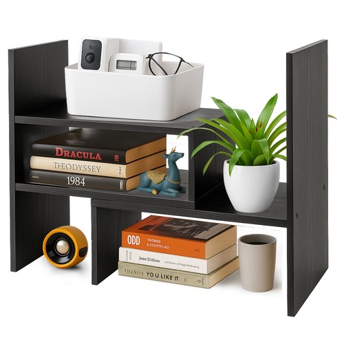 Adjustable desktop bookshelf - desktop,