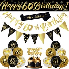 60th Birthday Decoration Set
