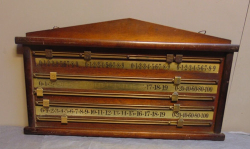 Snooker score board - score,