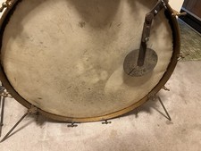 Vintage WFL Ludwig Bass Drum Spurs + Muffler 
