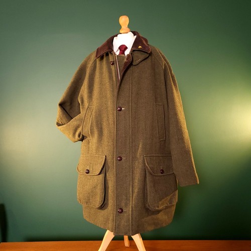Barbour derby tweed overcoat - barbour,