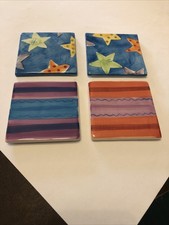 Whittard Of Chelsea Ceramic Coasters X 4
