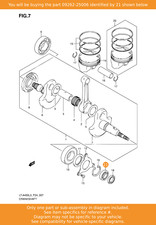 SUZUKI Bearing (25x47x8)