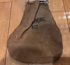 Vintage Hessian Grooming Kit Bag Horse ( Box above cages)