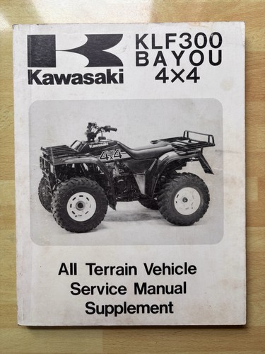 Kawasaki klf300 bayou 4x4 all - kawasaki,