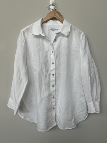 Chicos white linen - |,