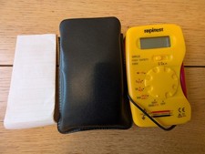 Schneider DM10 Rapitest Mini Multimeter With Pouch Instructions 