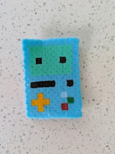 Handmade perler beads beemo - handmade,