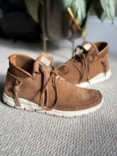 Visvim UTE Moc Hi-Folk - Brown Suede - UK8, US9 handmade luxury sneakers 