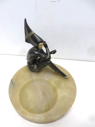 Vintage art deco pixie - art,
