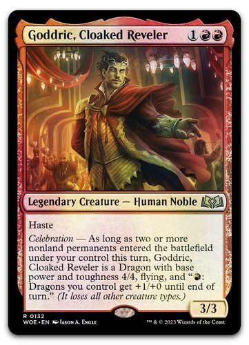 Goddric cloaked reveler - cloaked,