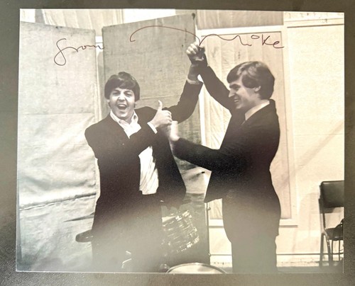 Signed mike mccartney 10x8 - mccartney,