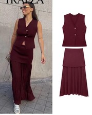 ZARA New Women pleated knit