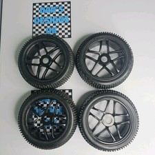 Ansmann Virus 2.0 Set Of Wheels & Tyres 115000621 Fits Any 1/8 Scale RC Buggy
