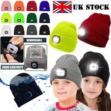 LED Beanie Hats Battery Unisex