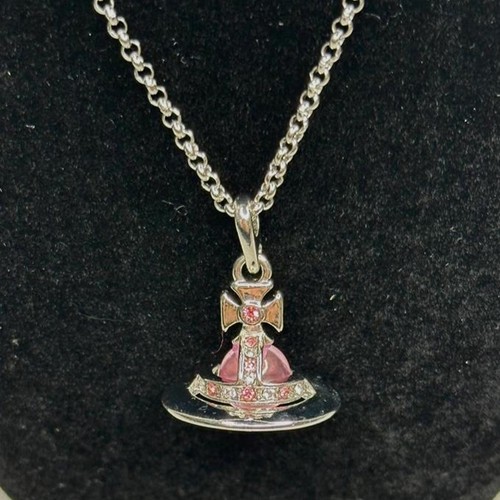 Vivienne westwood pink cross - vivienne,