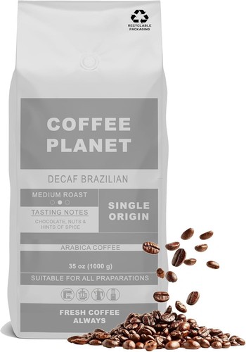 Coffee planet decaf brazilian - coffee,