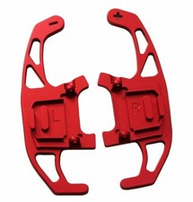 Red Paddle Shifter Lever Extensions For VW Golf MK7 7.5 VII R GTI GTD TSI DSG