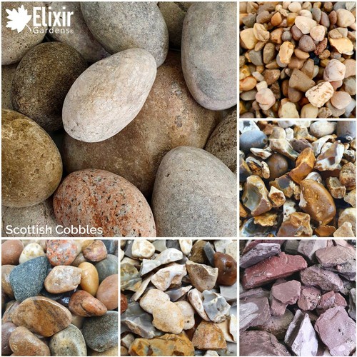 Decorative coloured stones - stones, |