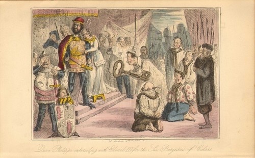 1850 coloured etching - , !
