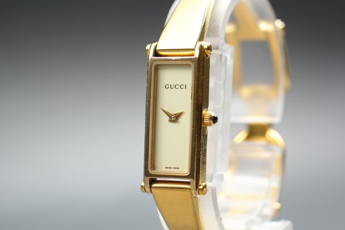 Gucci 1500l gold rectangle - 1500l,