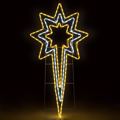 Star rope light christmas - rope,