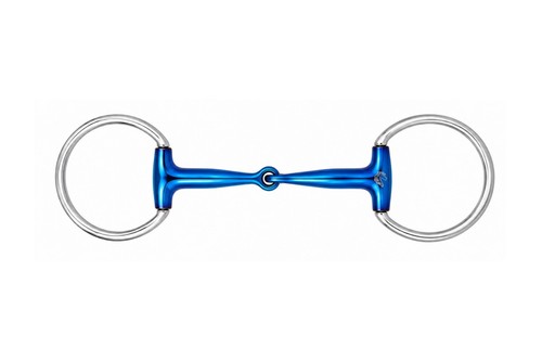 Blue titanium loose ring - blue,