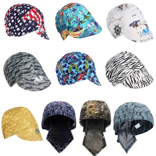 Flame retardant welding cap - flame,