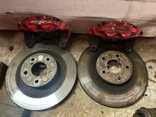 Fits: Subaru Impreza 1993-2007 PAIR Four Pot Front Brake Calipers