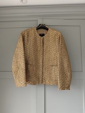 River Island Gold Thread And
