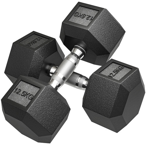 Hex dumbbell 25kg - dumbbell,