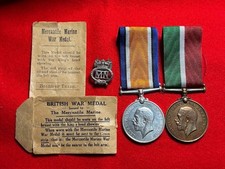 WW1 Mercantile Marine Medal