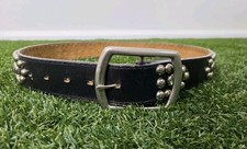 Vintage Leather Studded And