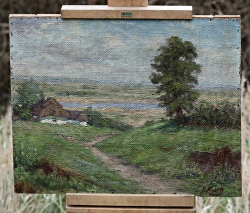 Rural landscape with - with, and
