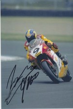 LEON HASLAM HAND SIGNED 6X4