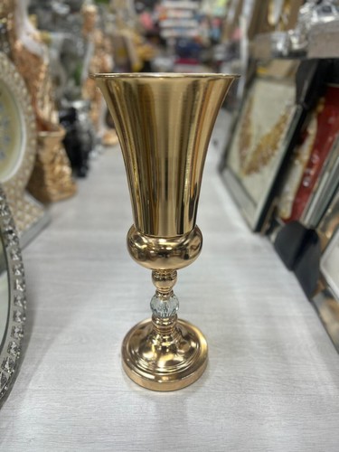 46cm beautiful gold metal vase - 46cm,