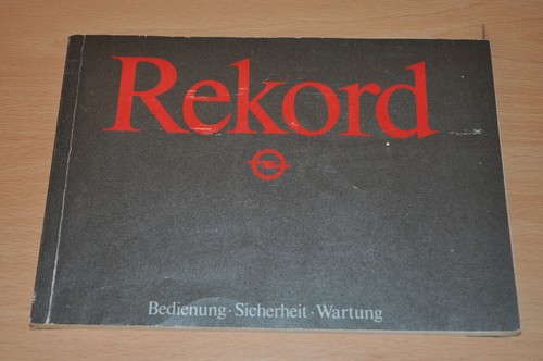Opel rekord limousine - rekord, caravan