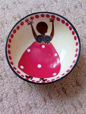 Hand Painted Trinket Dish.