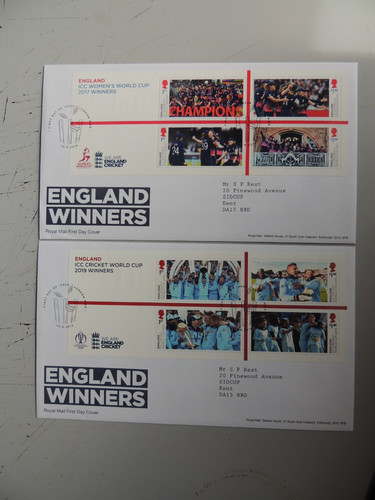 2019 first day covers - 2019, icc
