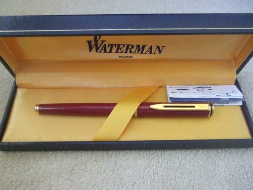 Waterman maestro red - waterman, lacquer
