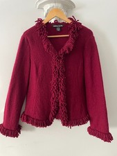 REVUE Burgundy 100% WOOL Smart