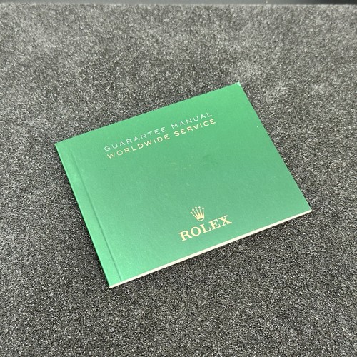 Rolex guarantee - rolex,