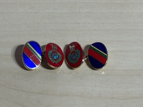 Royal marines enamel - marines, cufflinks