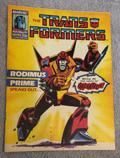 TRANSFORMERS G1 UK Marvel