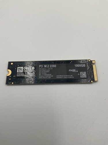 Crucial 1tb nvme - 1tb, m.2