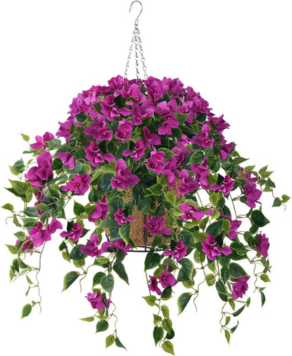 Artificial hanging flowers - hanging,