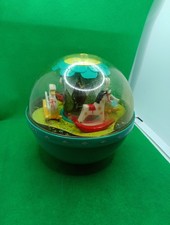 Vintage 1972 Fisher Price Roly Poly Chime Ball Baby Toddler Toy Swan Horse Bells