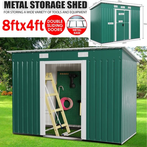 Metal garden shed - garden, 8