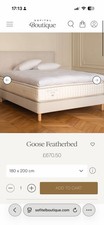 Sofitel Boutique Goose Featherbed Mattress Topper