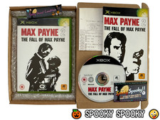 Max Payne 2 The Fall of Max Payne XBOX - UK PAL VGC CIB with Receipt - Tracked